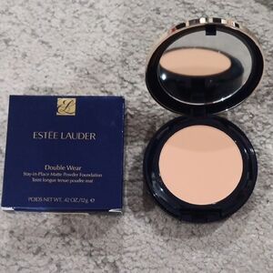 Estee Lauder Double Wear Matte Powder Foundation - 4W1 Honey Bronze